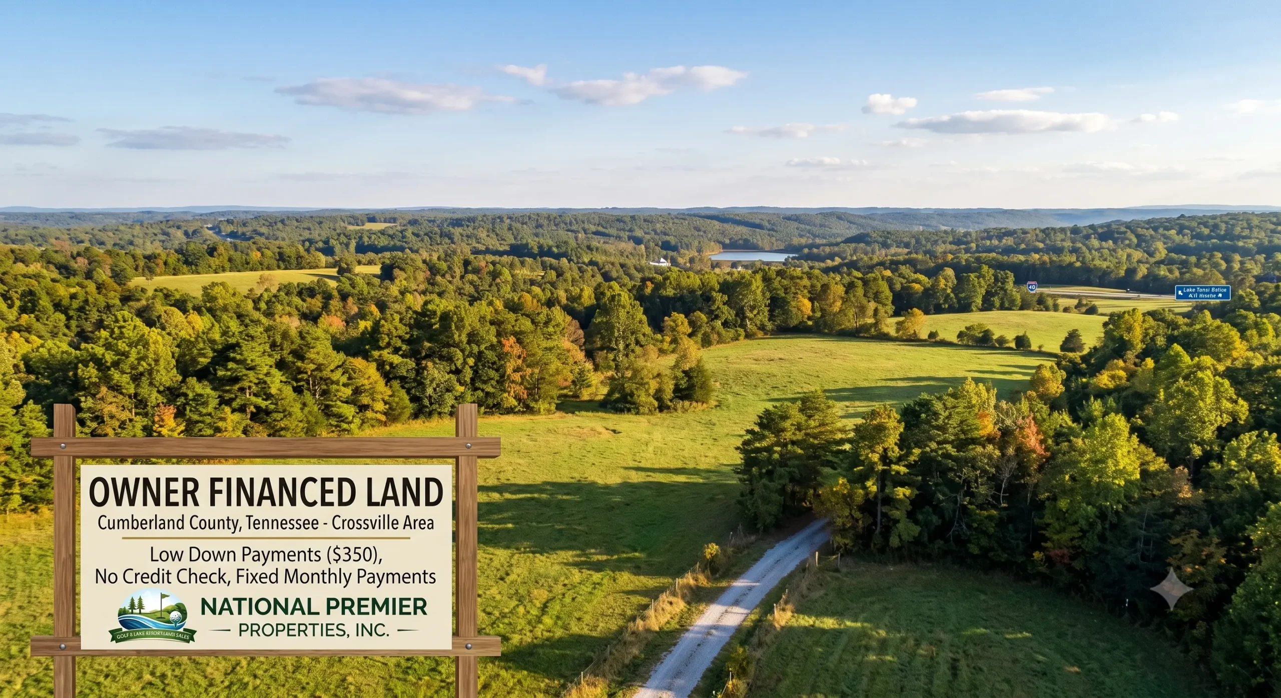 Owner Financed Land in Tennessee: $350 Down, No Credit